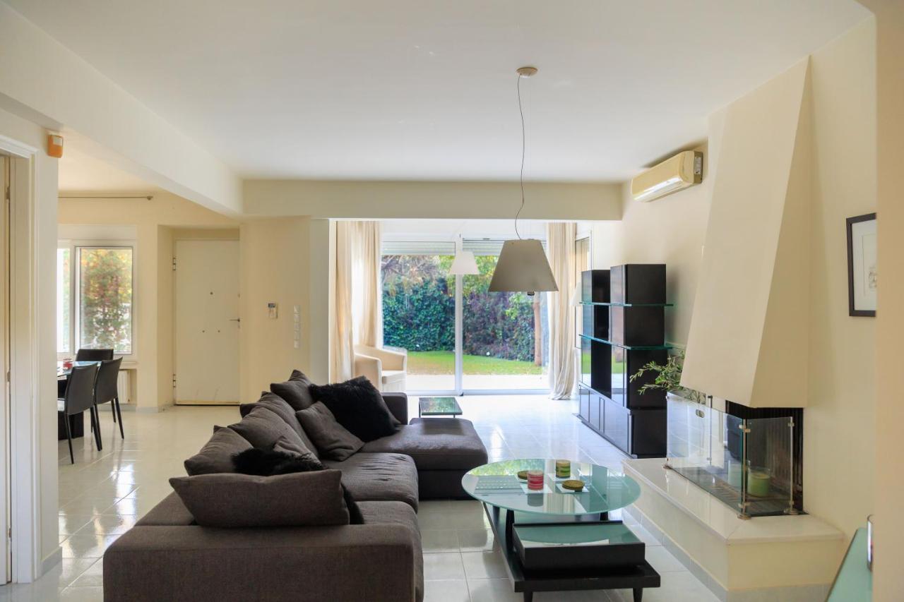 Lagonisi Beach House Kalivia Thorikou エクステリア 写真