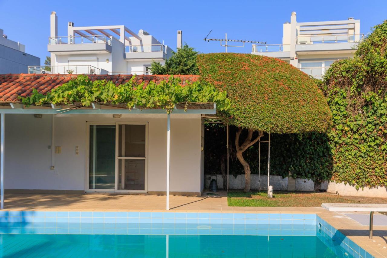 Lagonisi Beach House Kalivia Thorikou エクステリア 写真