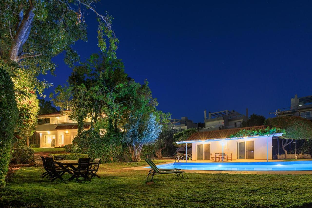 Lagonisi Beach House Kalivia Thorikou エクステリア 写真