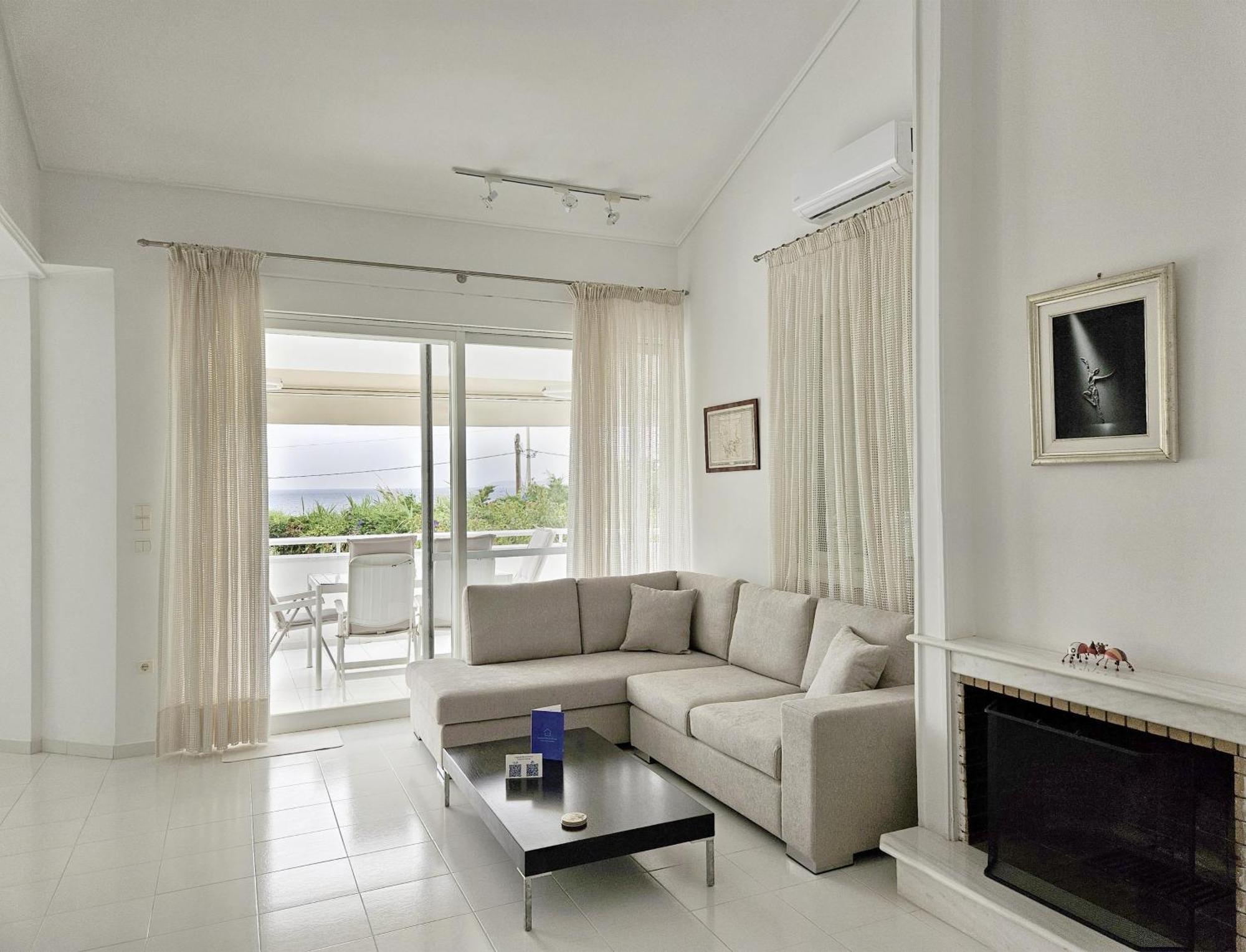 Lagonisi Beach House Kalivia Thorikou エクステリア 写真
